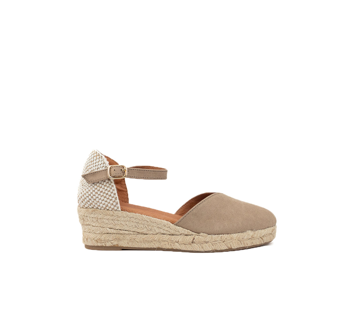 Jimena Camel Suede Small Strap