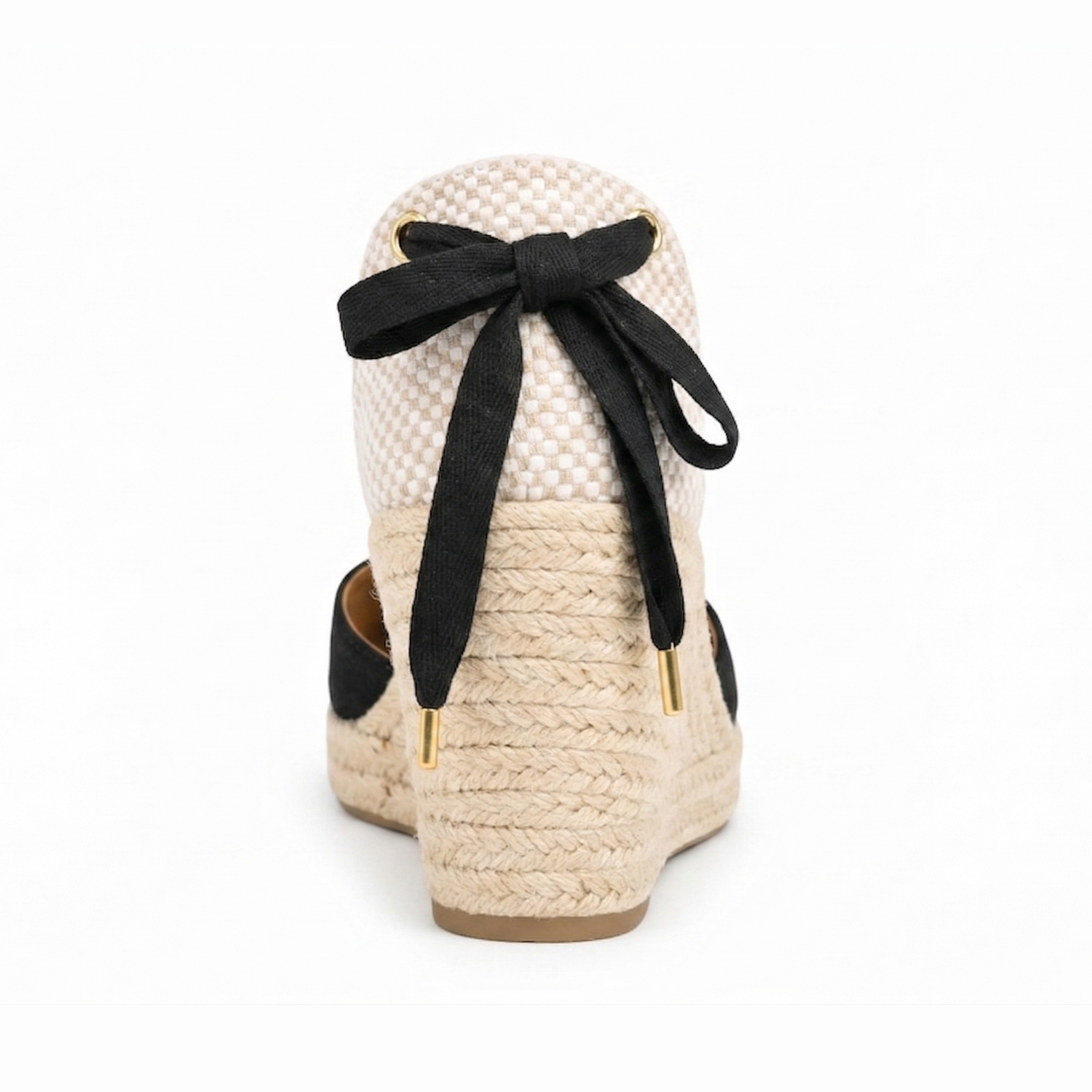 Jimena High Laces Wedges - Black