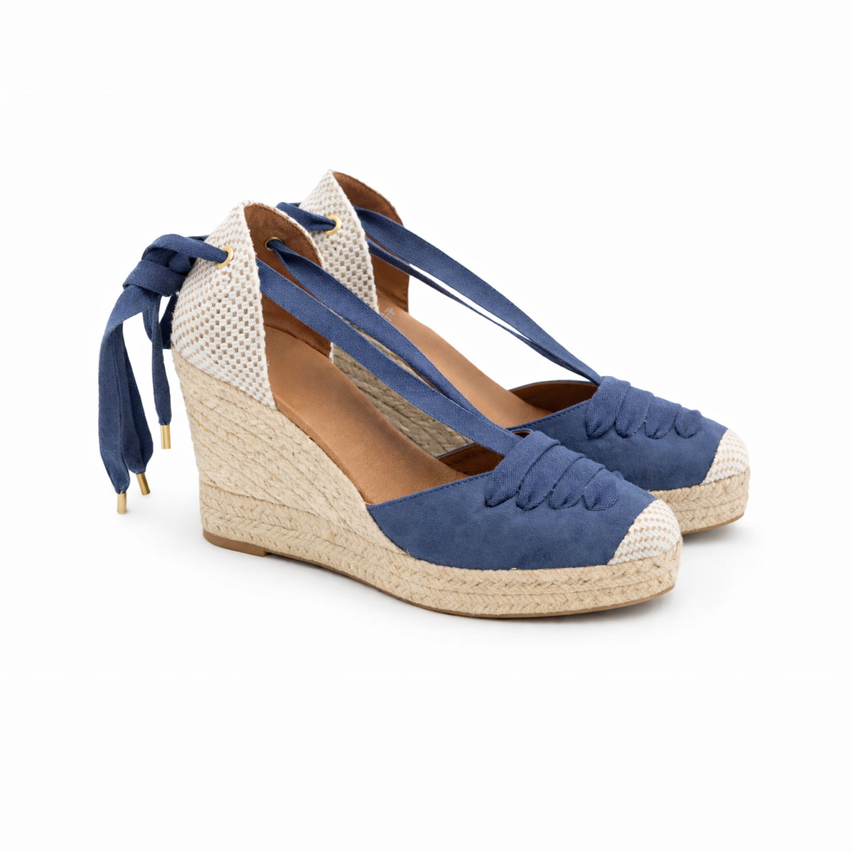 Jimena High Laces French Blue Laced