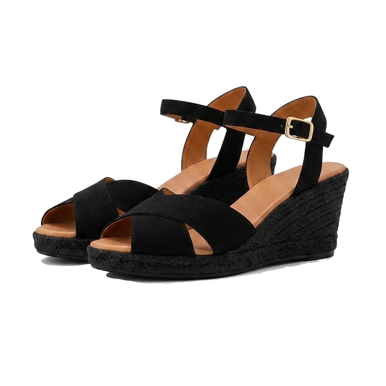 Jimena Double Band All Black