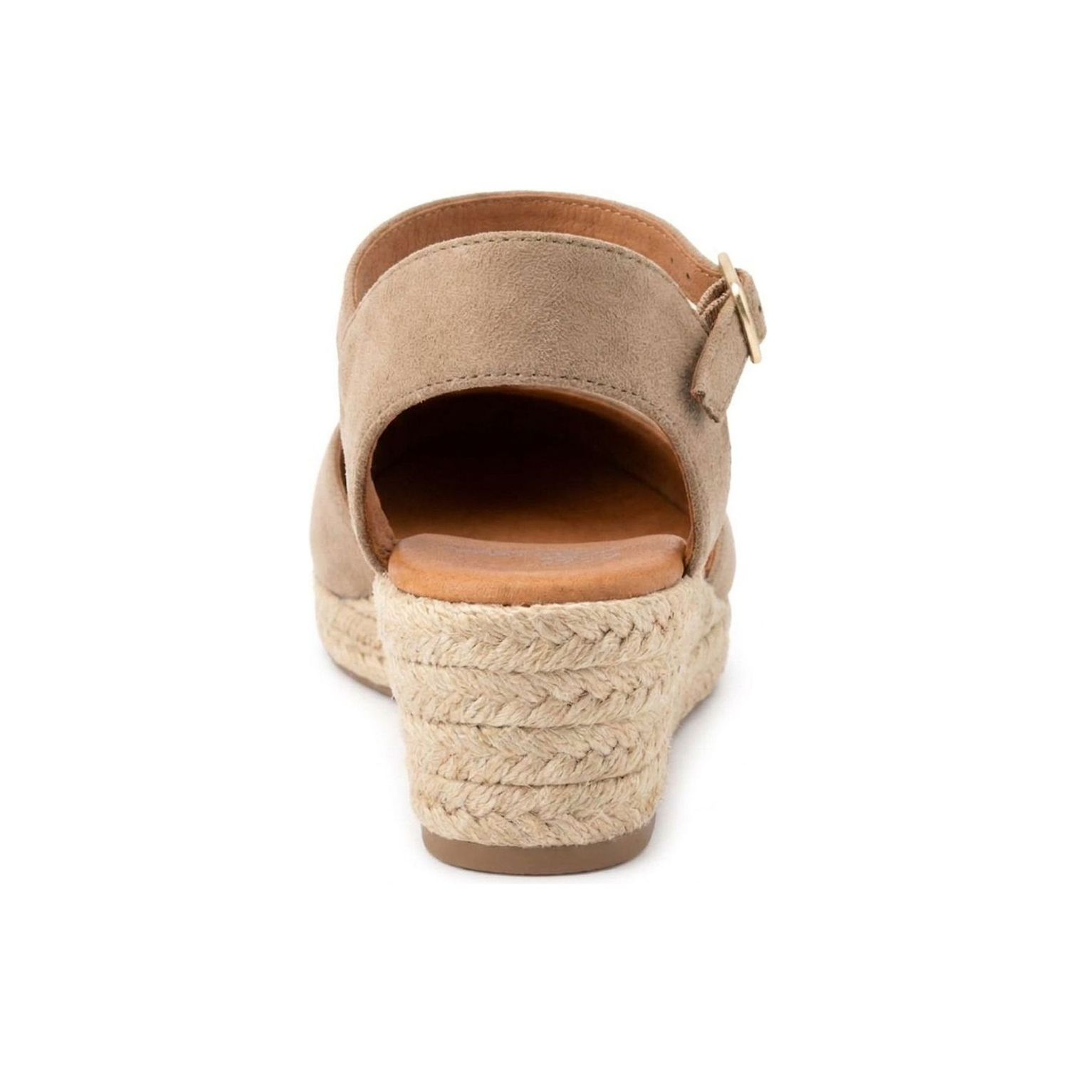 Jimena Small Strap Wedges - Camel