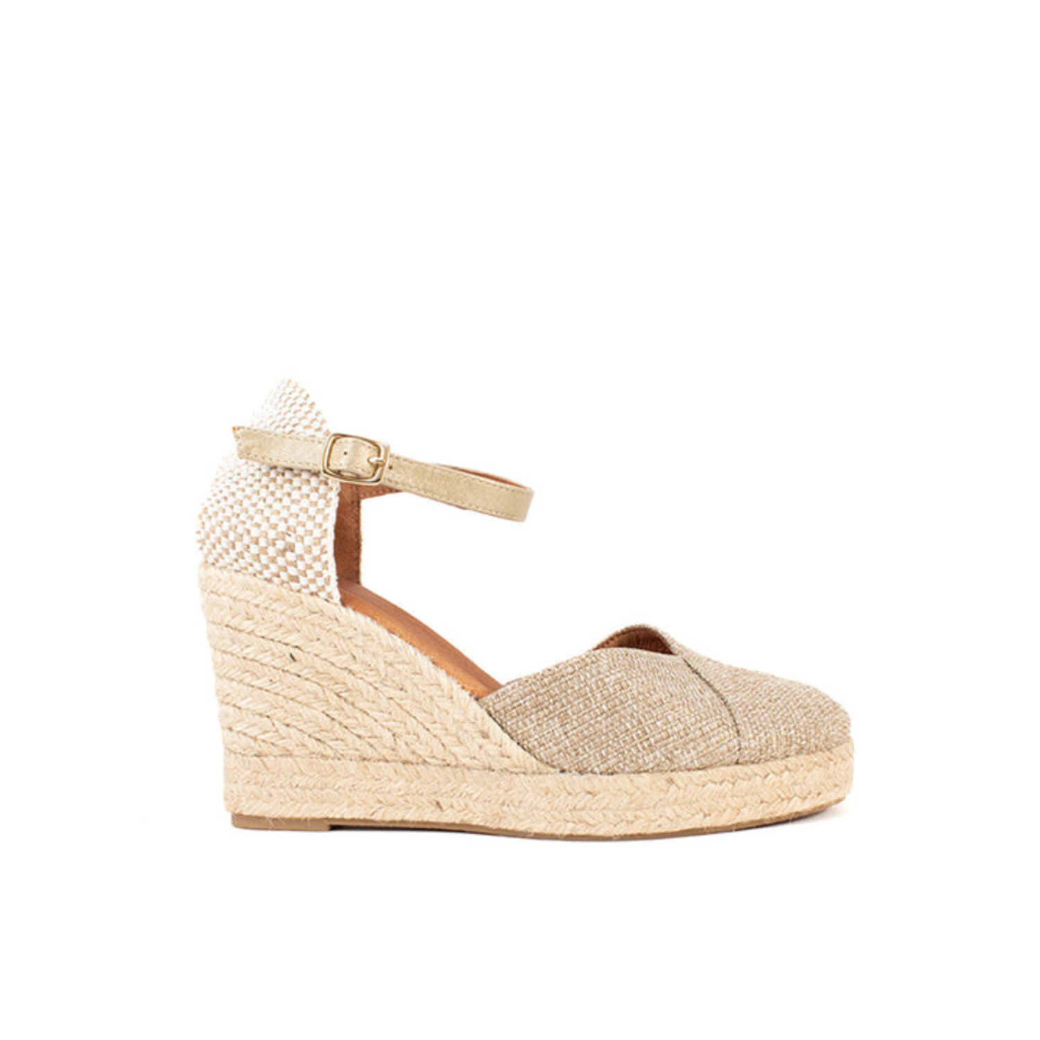 Jimena Weaved Taupe High