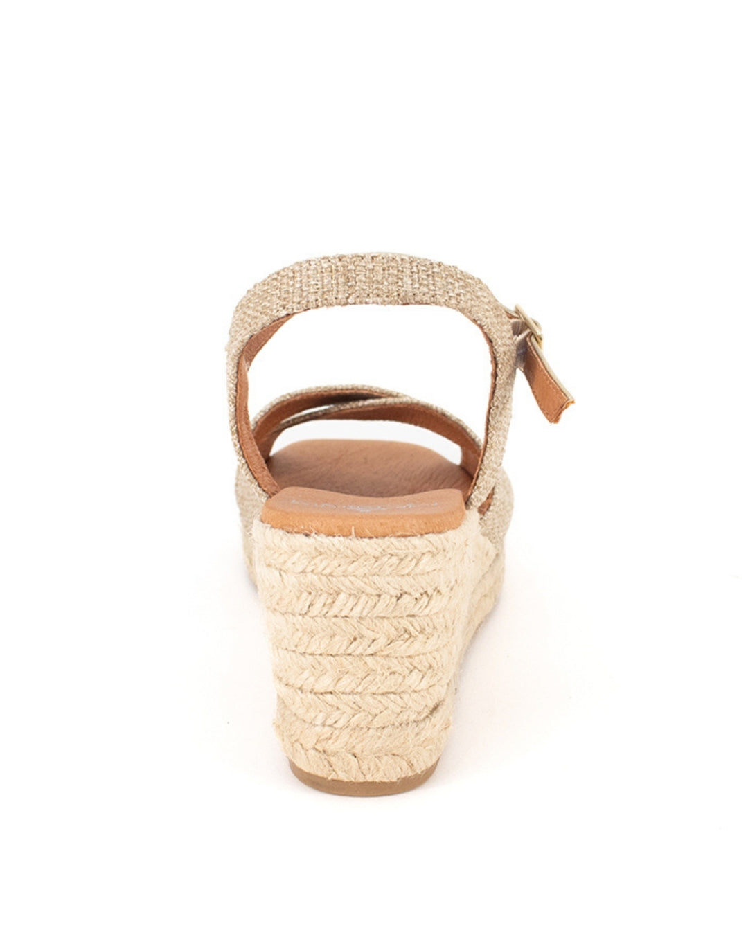 Jimena Mid Double Band Gold-Woven