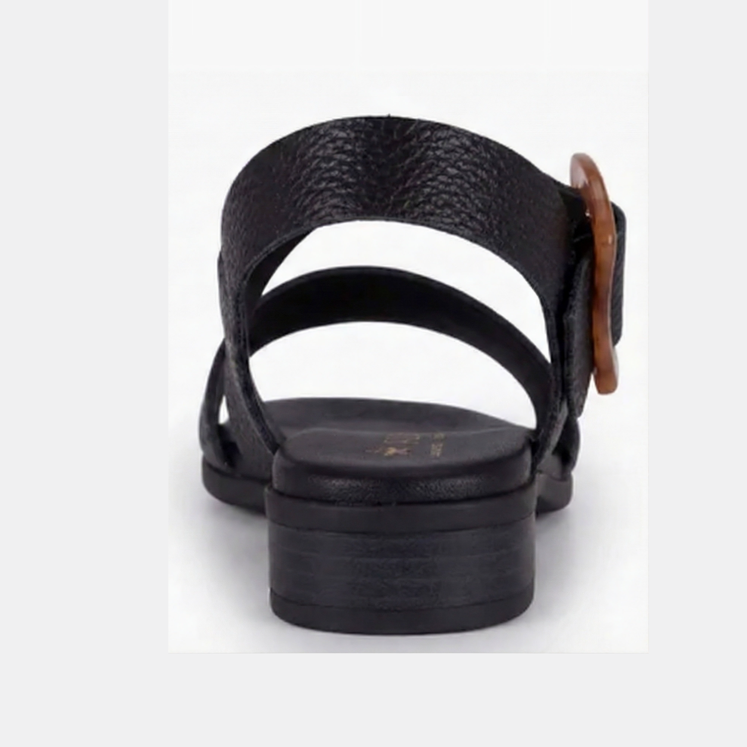 Juliette Sandal - Side Buckle Black