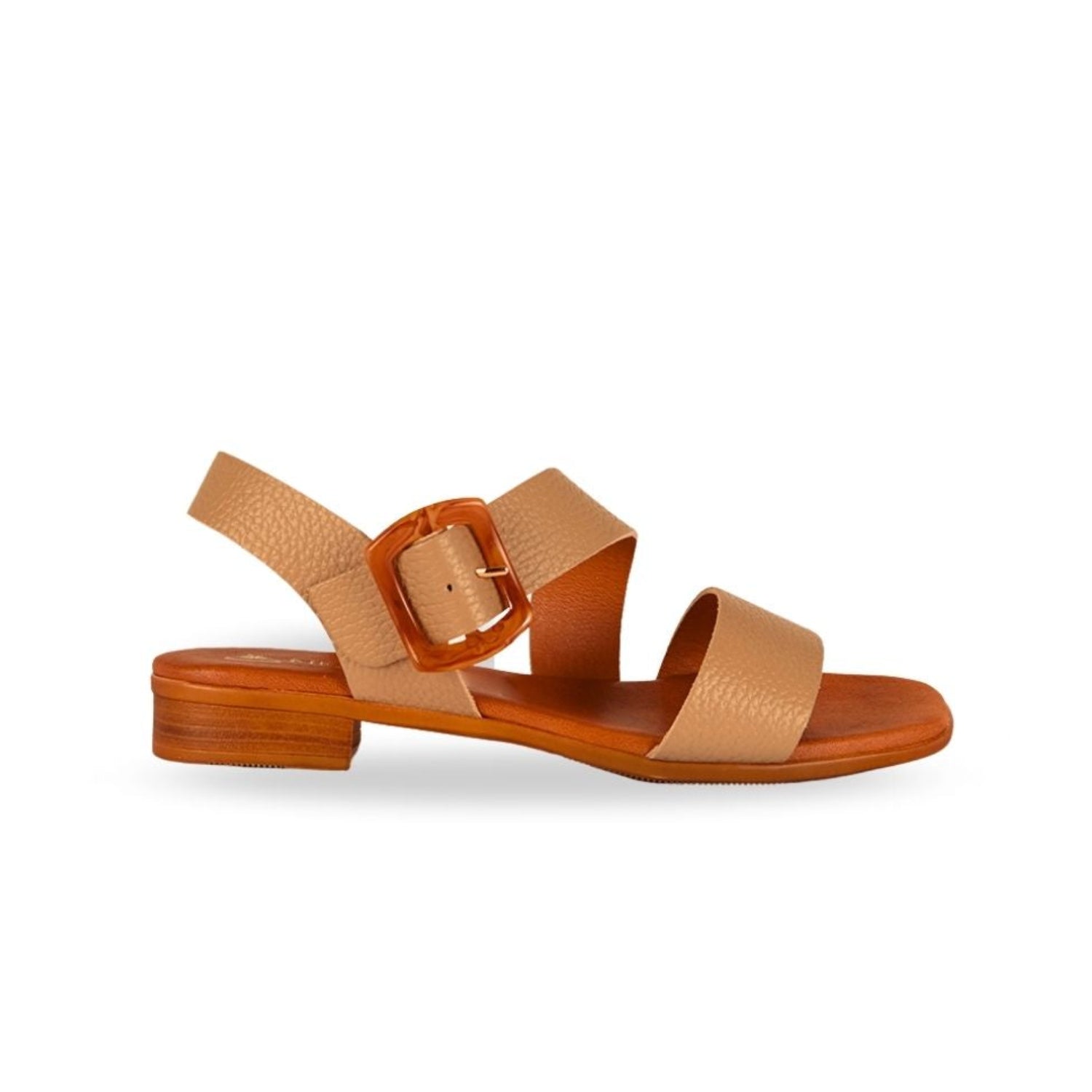 Juliette Side Buckle Nude