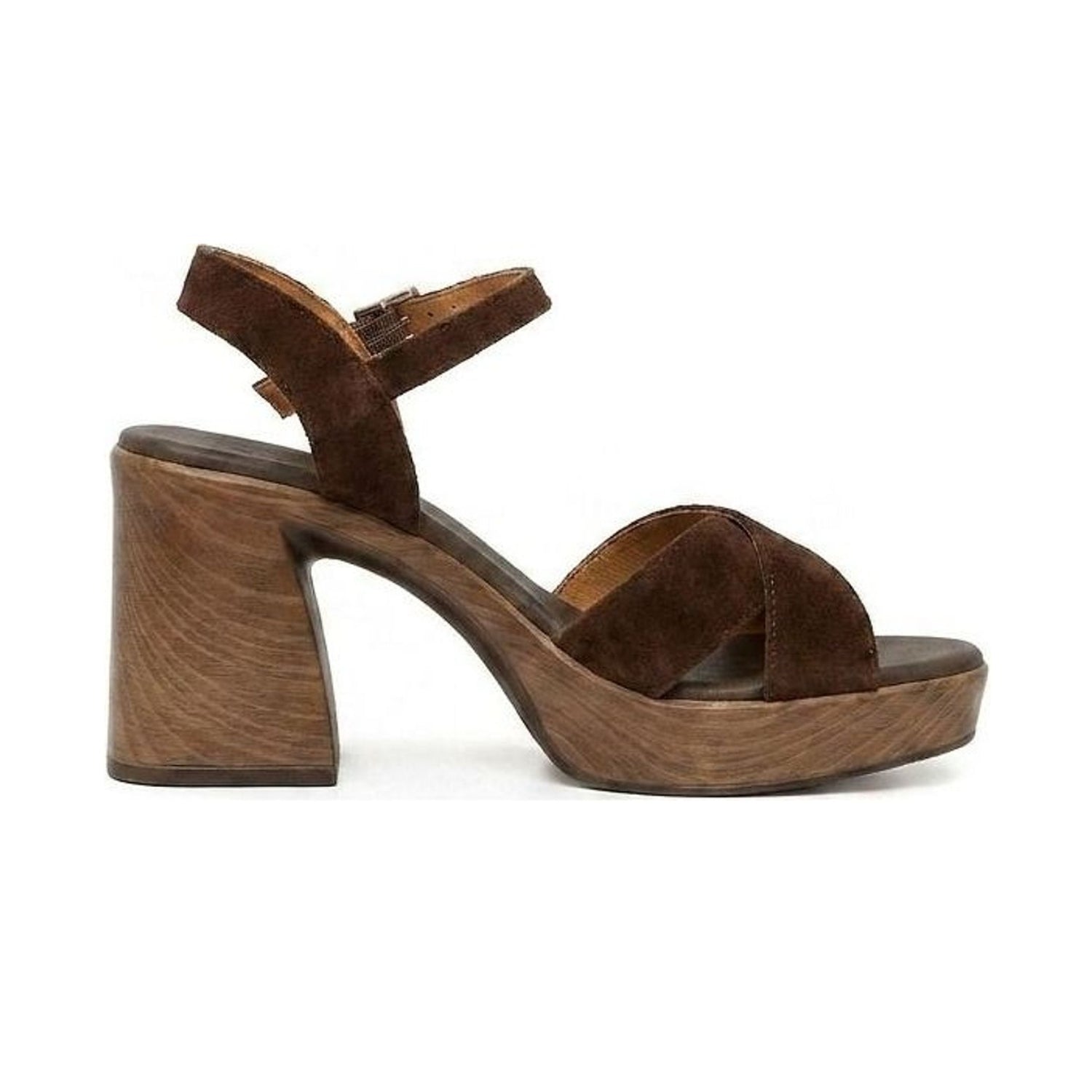 Lena Heel - Chestnut