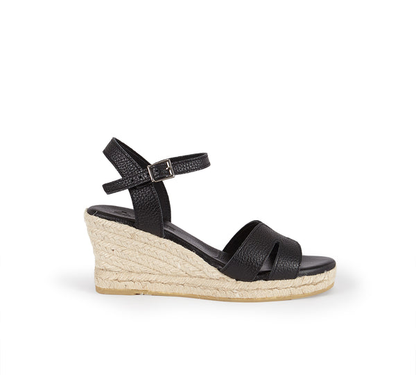 Martell Black Medium Wedge