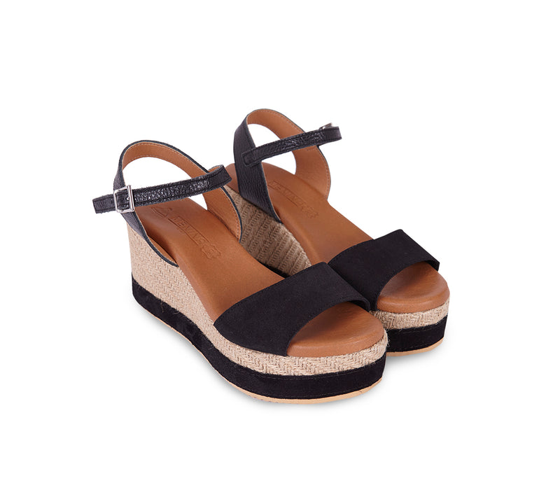 Conil Black Wedge