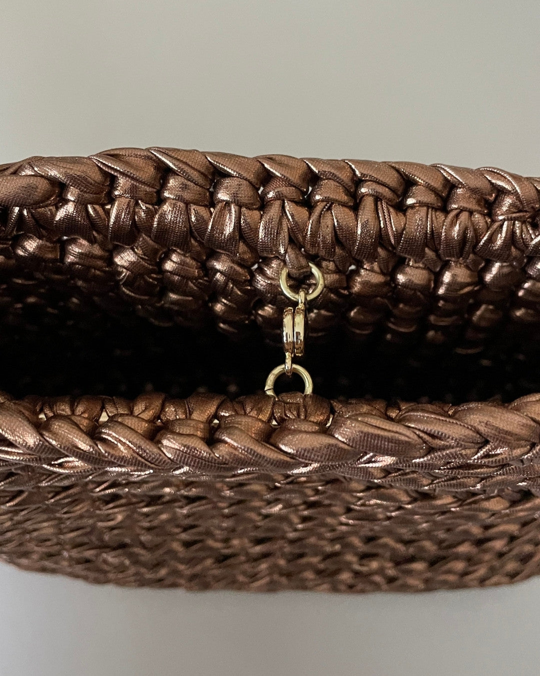 Macarena Bronze Clutch