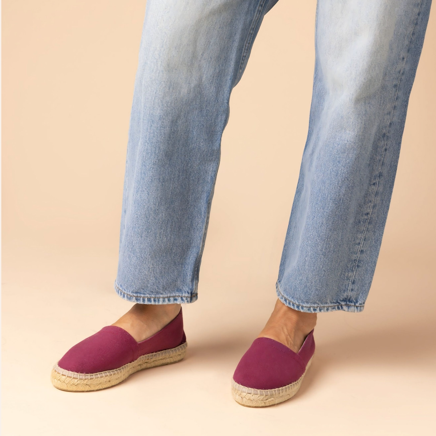 Marbella Espadrille - Burgundy
