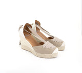 Jimena Camel High Wedge Laces