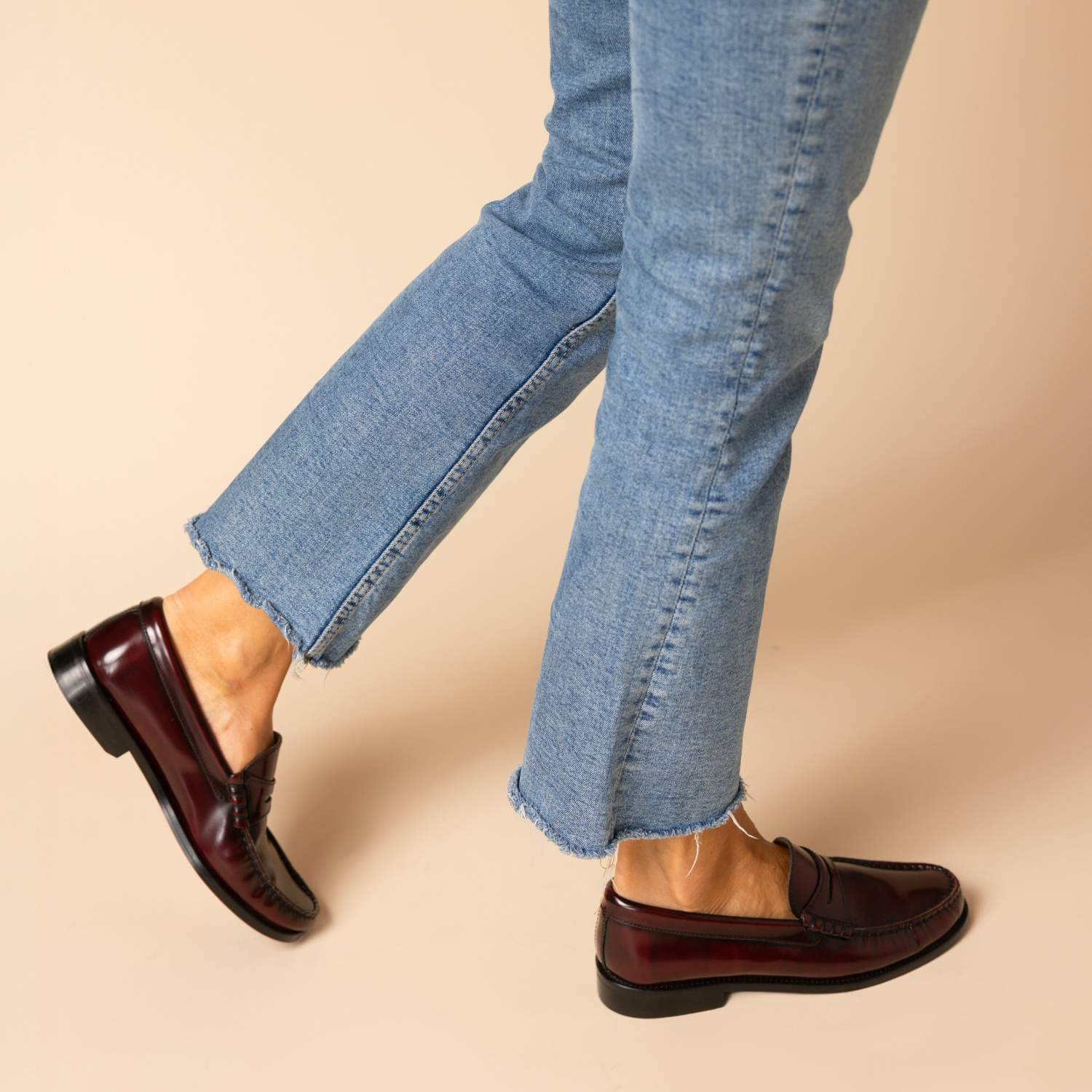 Mila Loafer - Bordeaux