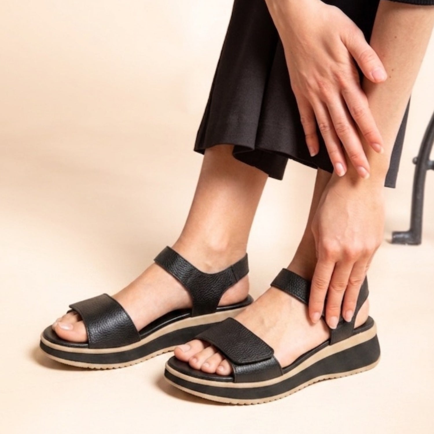 Napoli Sandal - Black