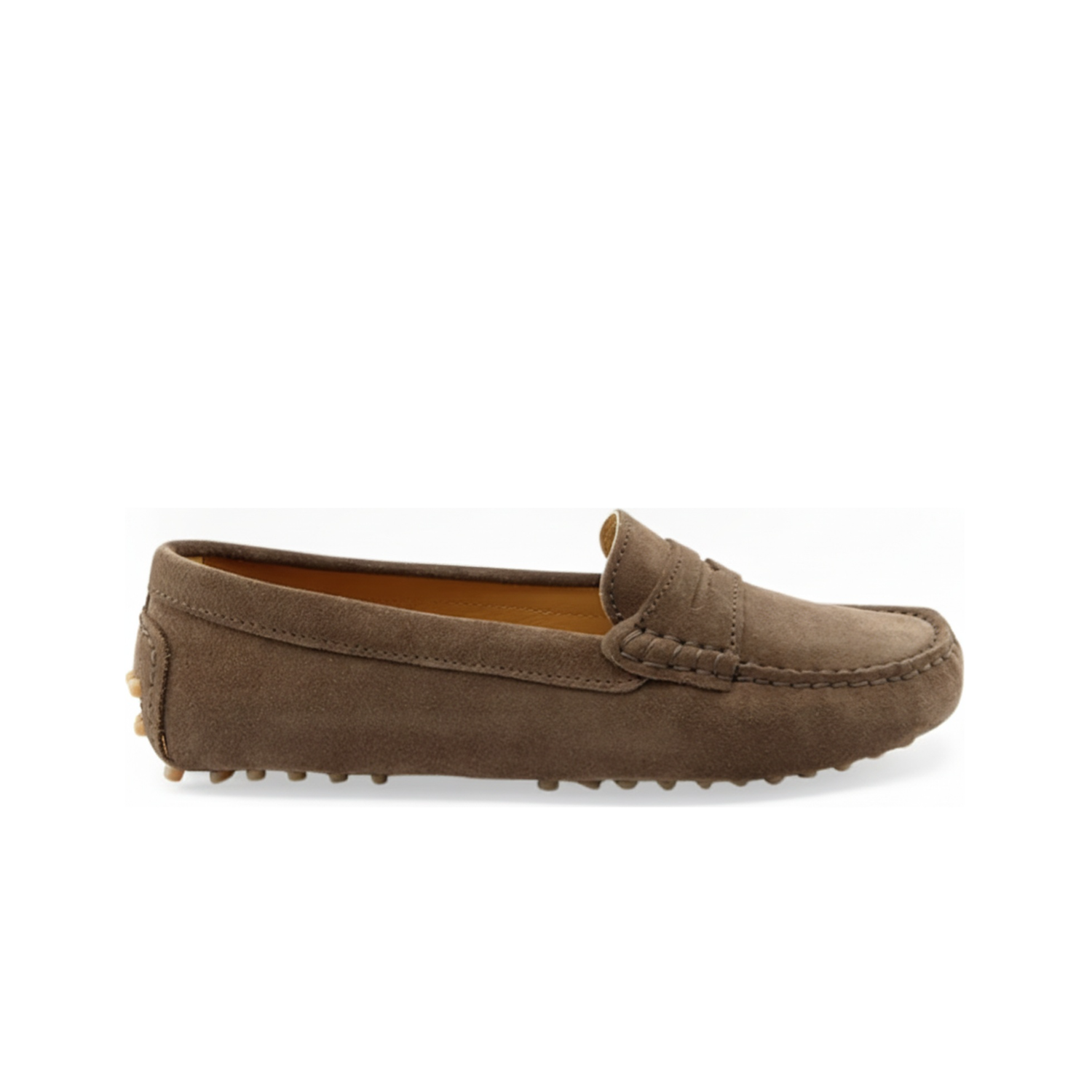 Oporto Suede Loafer - Brown Suede