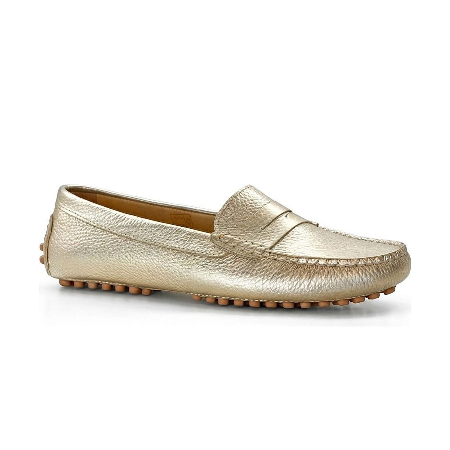 Oporto Loafer - Champagne Metallic