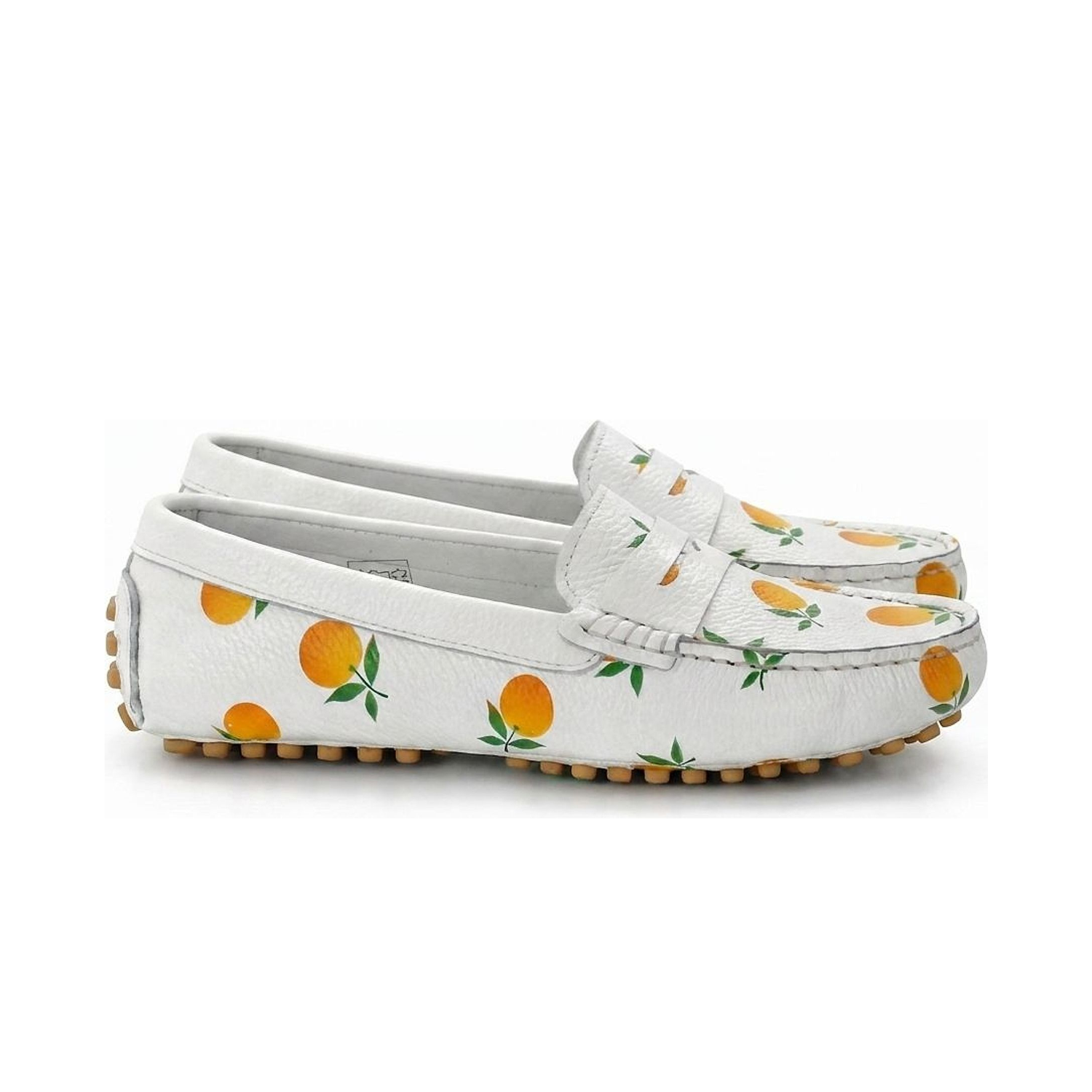 Oporto Loafer - Orange White