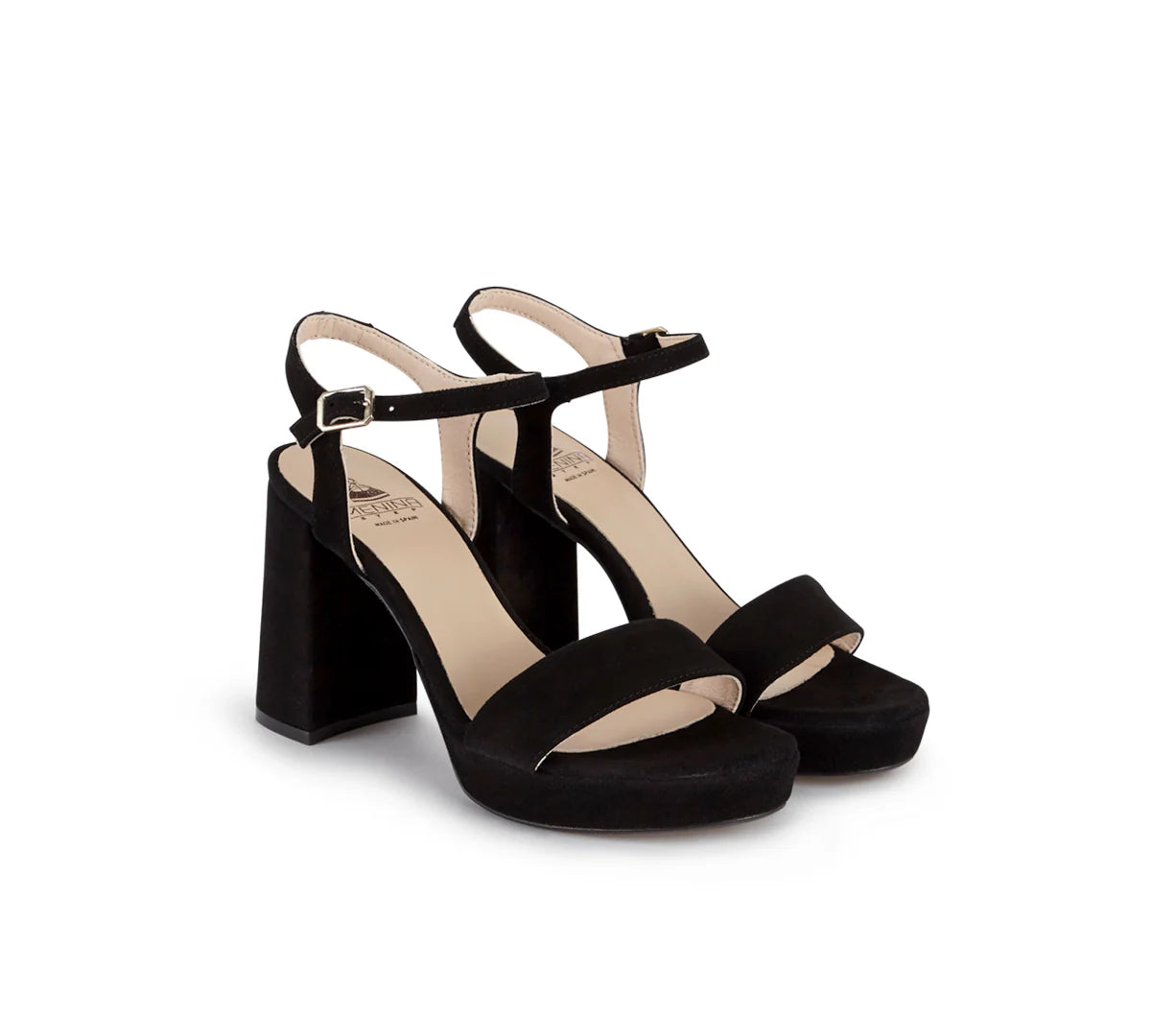 Pietra Black Suede