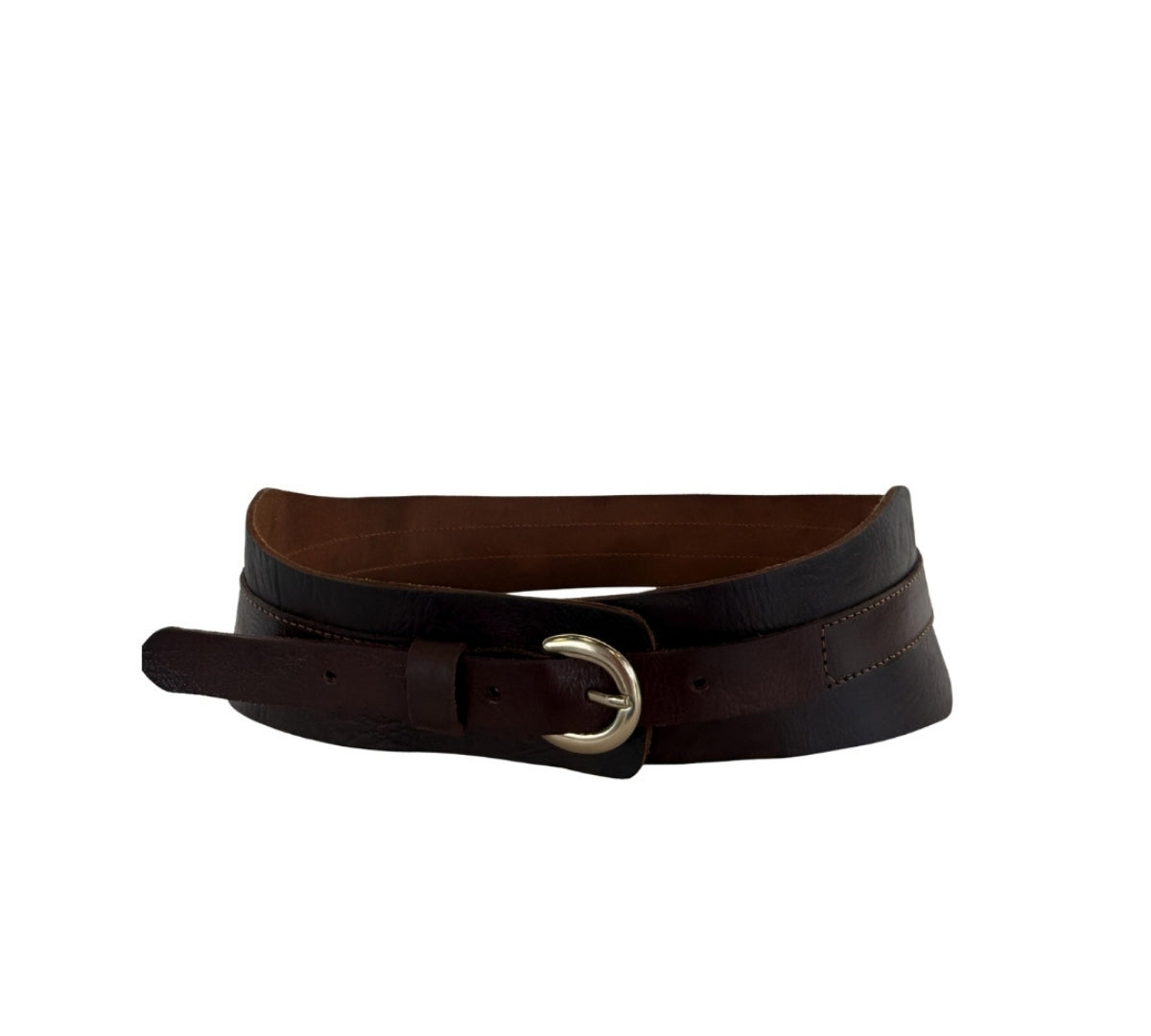 Sevilla Brown Saddle Belt