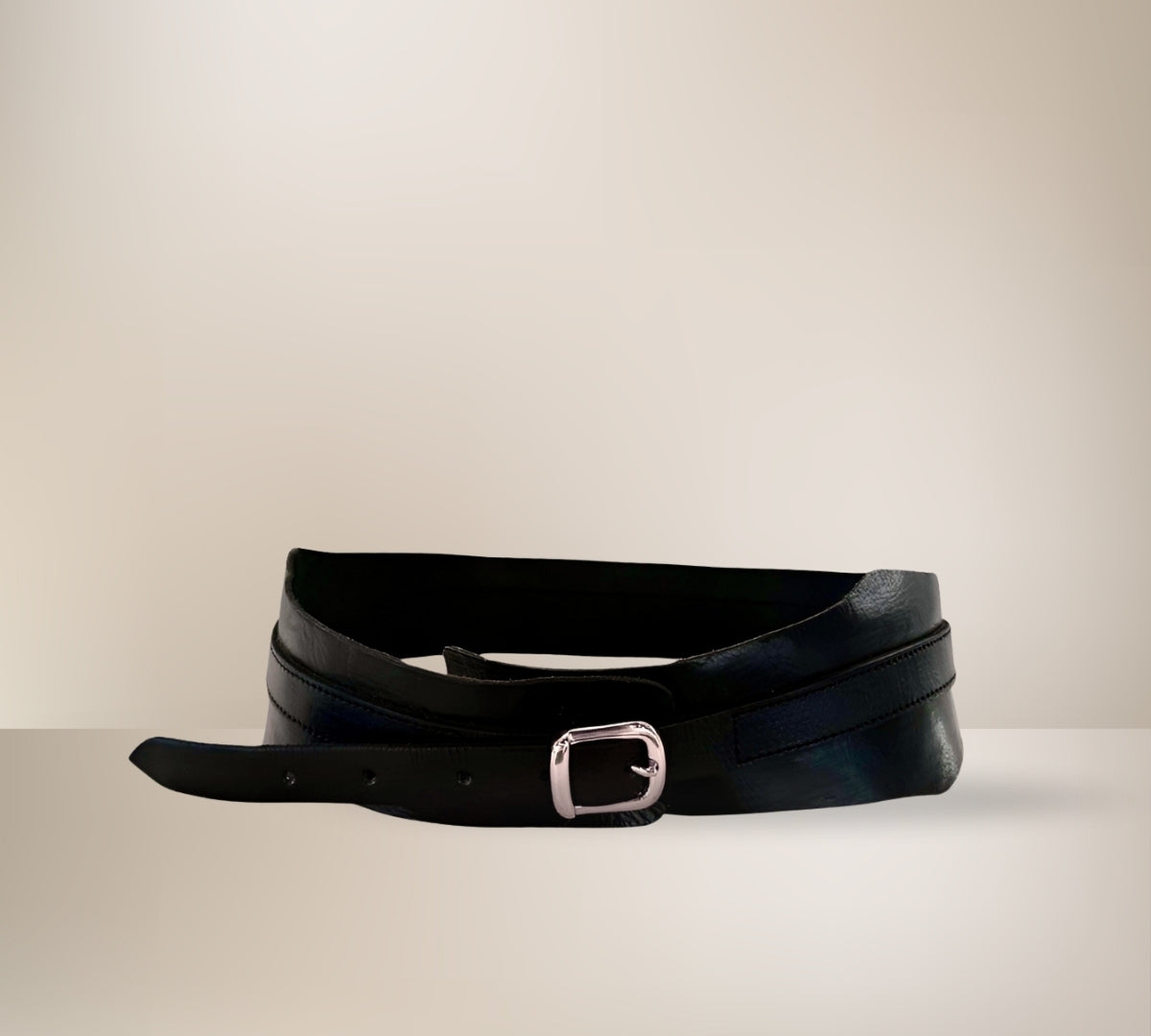 Sevilla Black Saddle belt