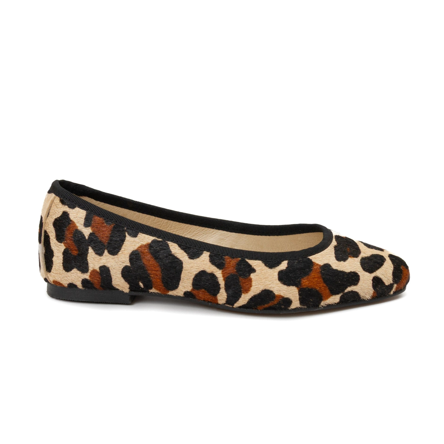 Sandrine Ballet Flat - Cheetah Black