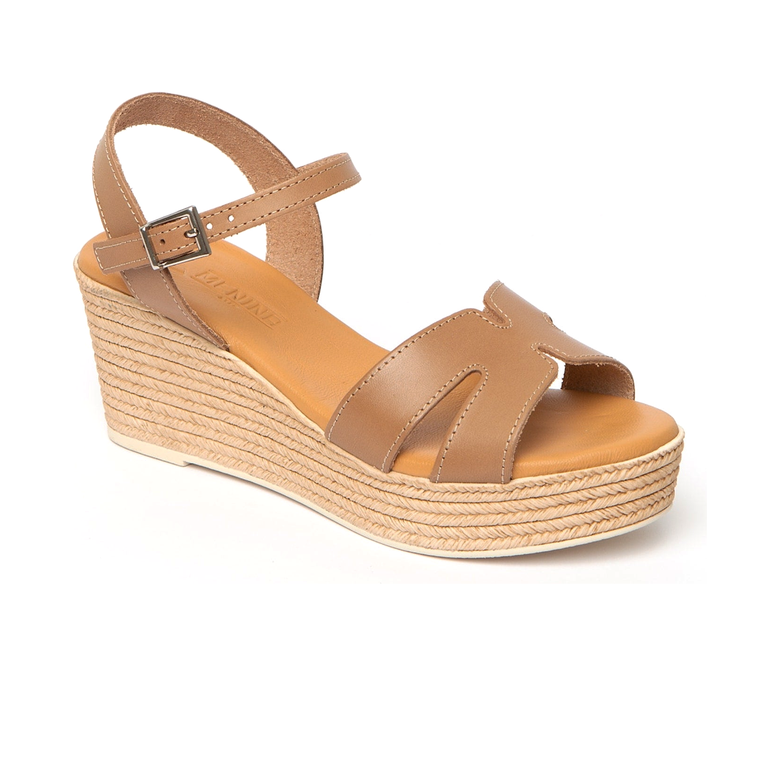 Sara Wedge - Taupe