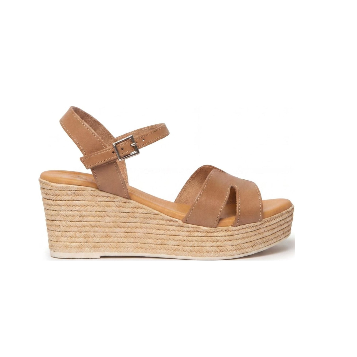 Sara Wedge - Taupe