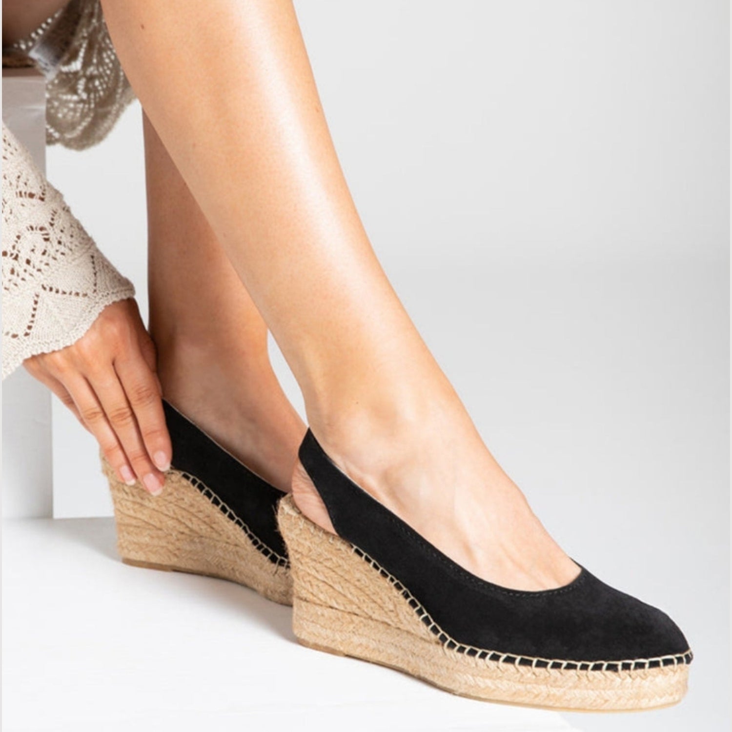 Senorita Espadrille - Black