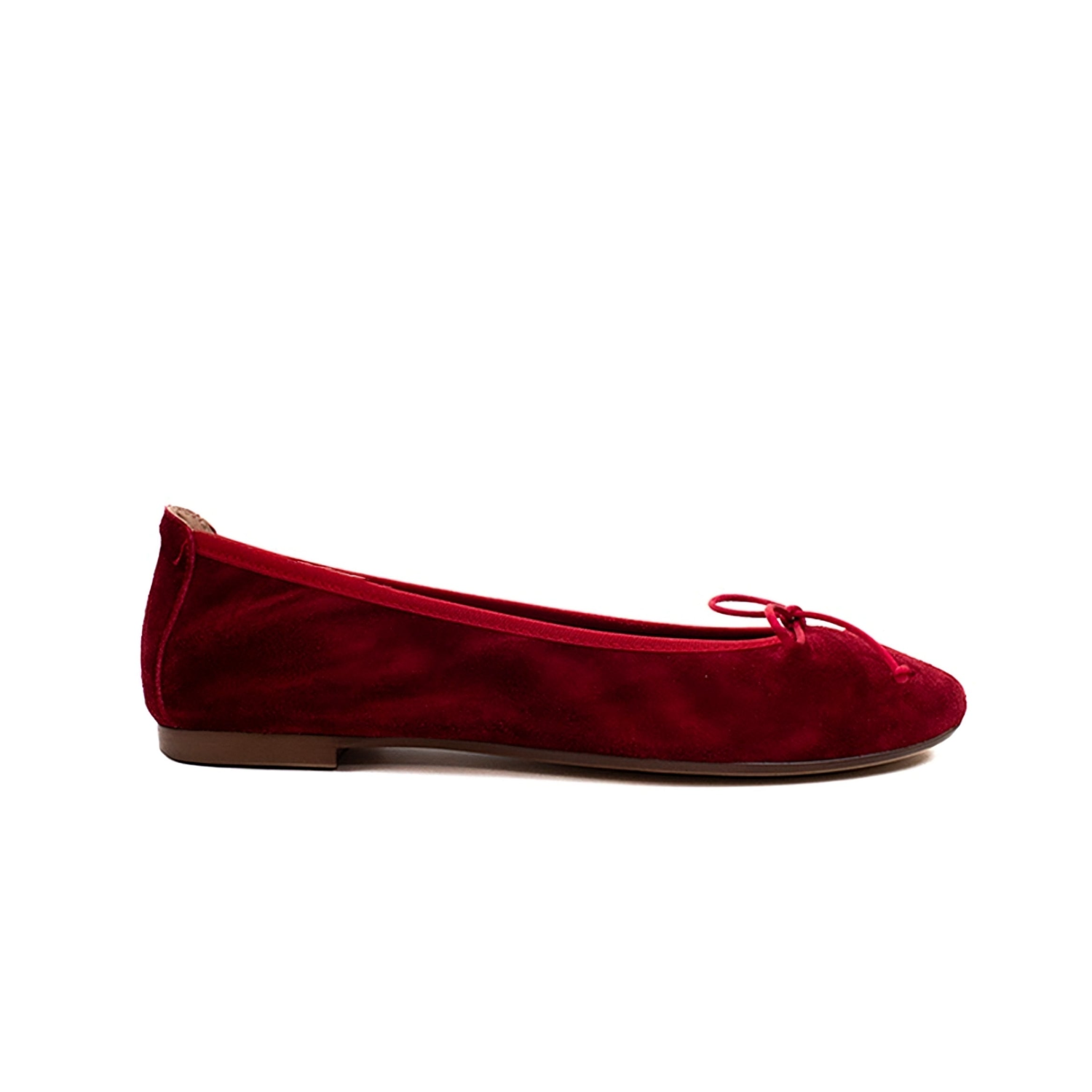 Sofia Ballet Flat - Claret Red