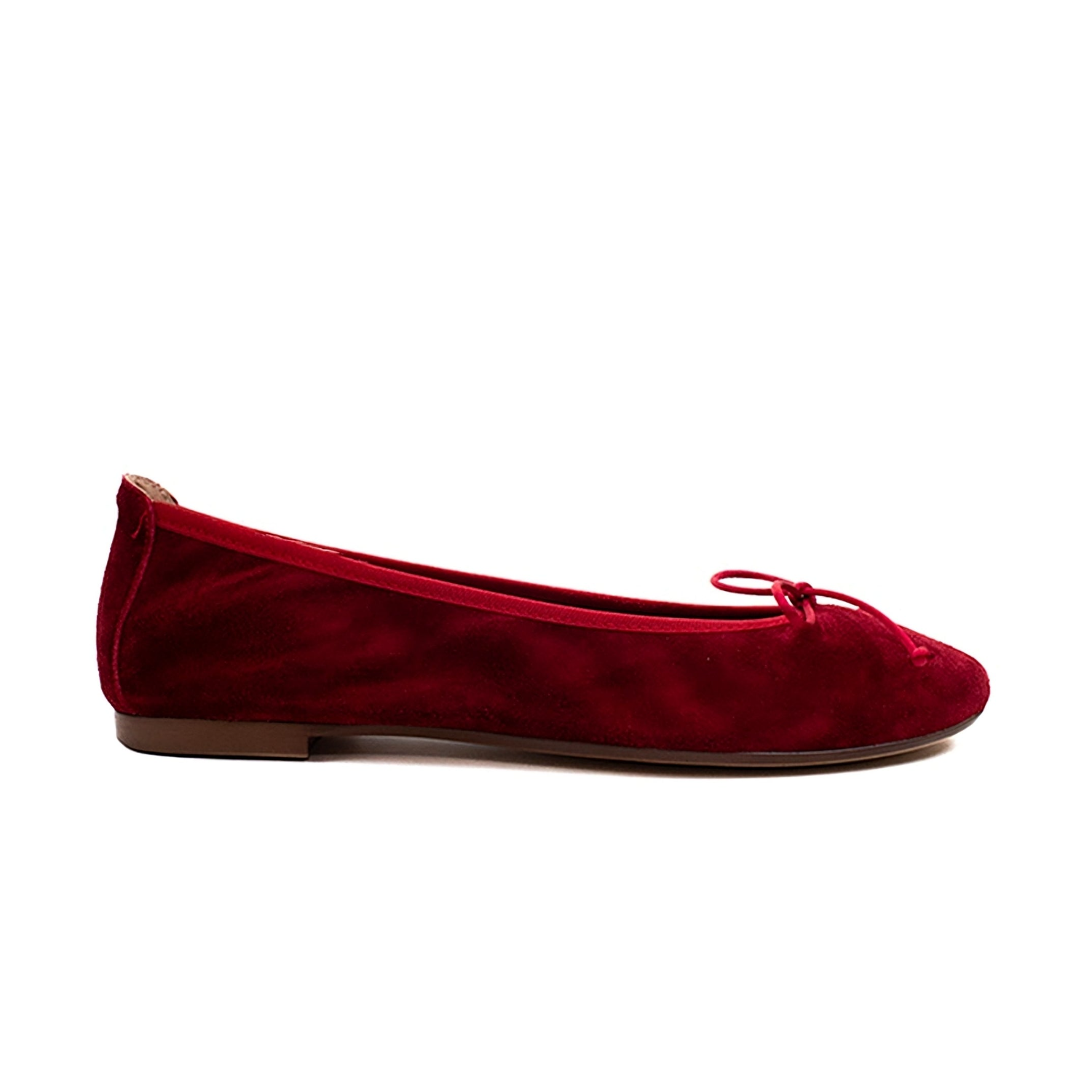 Sofia Ballet Flat - Claret Red