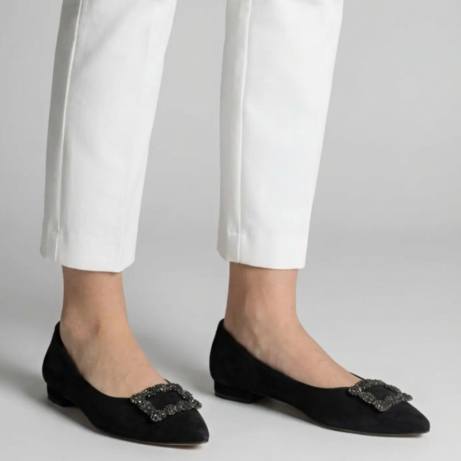 Tiara Noir Flat - Black