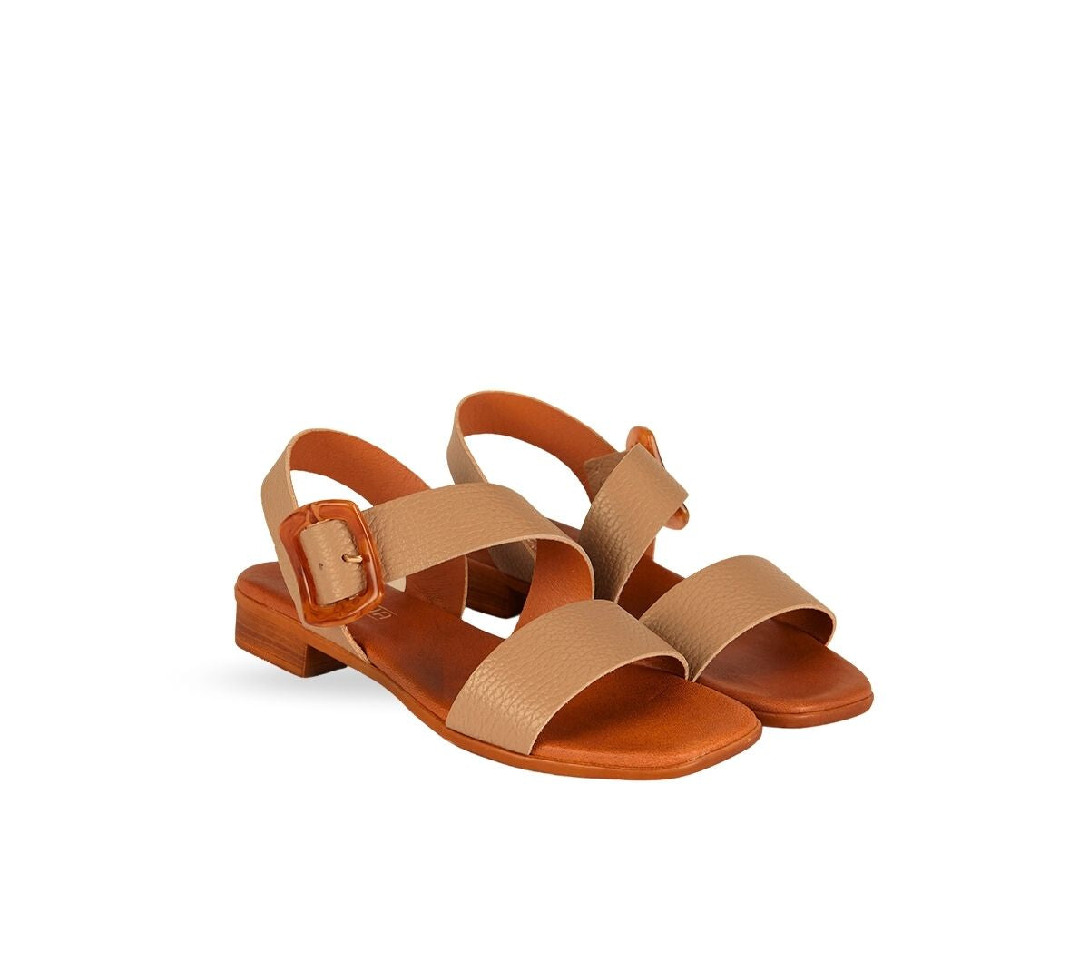 Juliette Side Buckle Nude