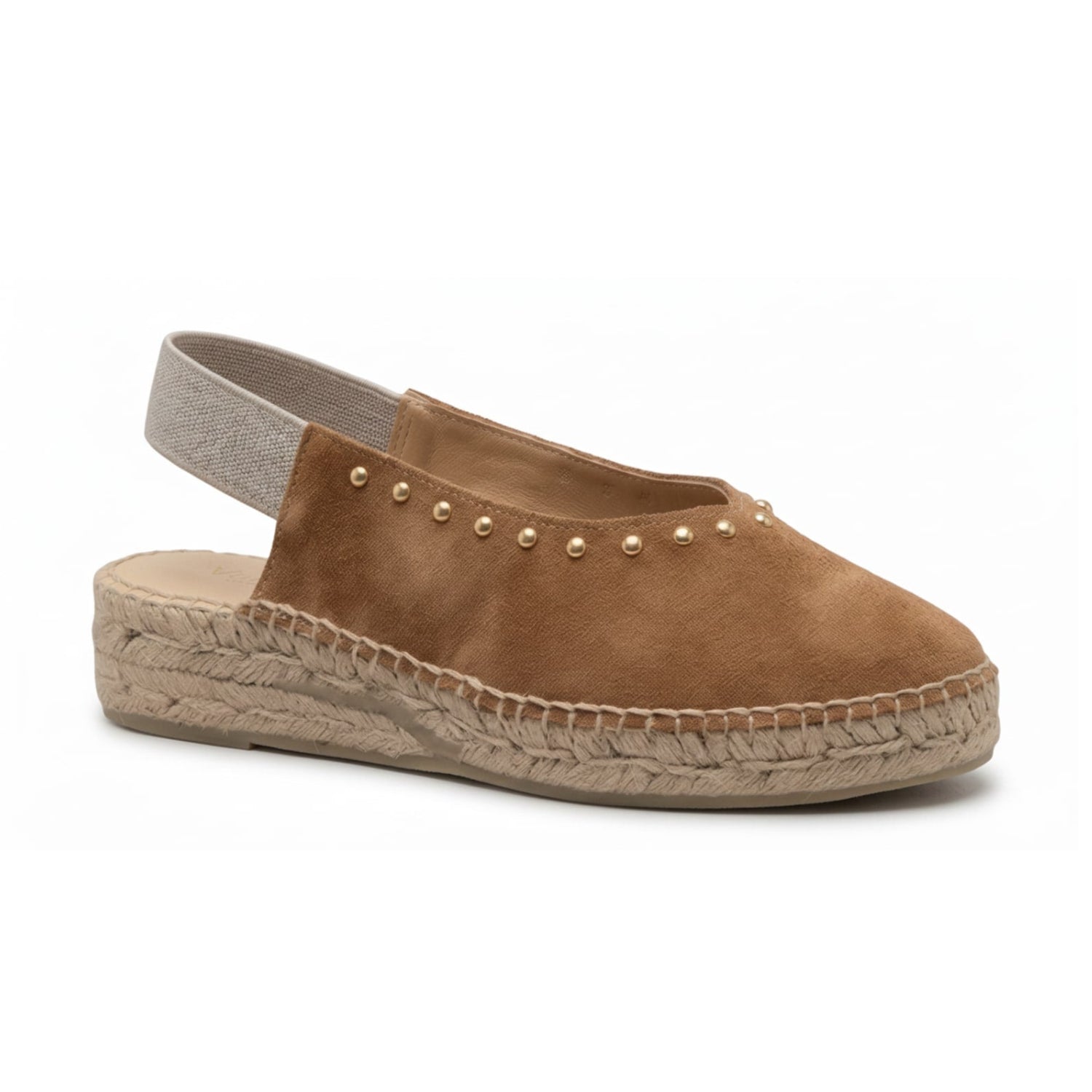 Vayrac Suede Espadrille - Almond