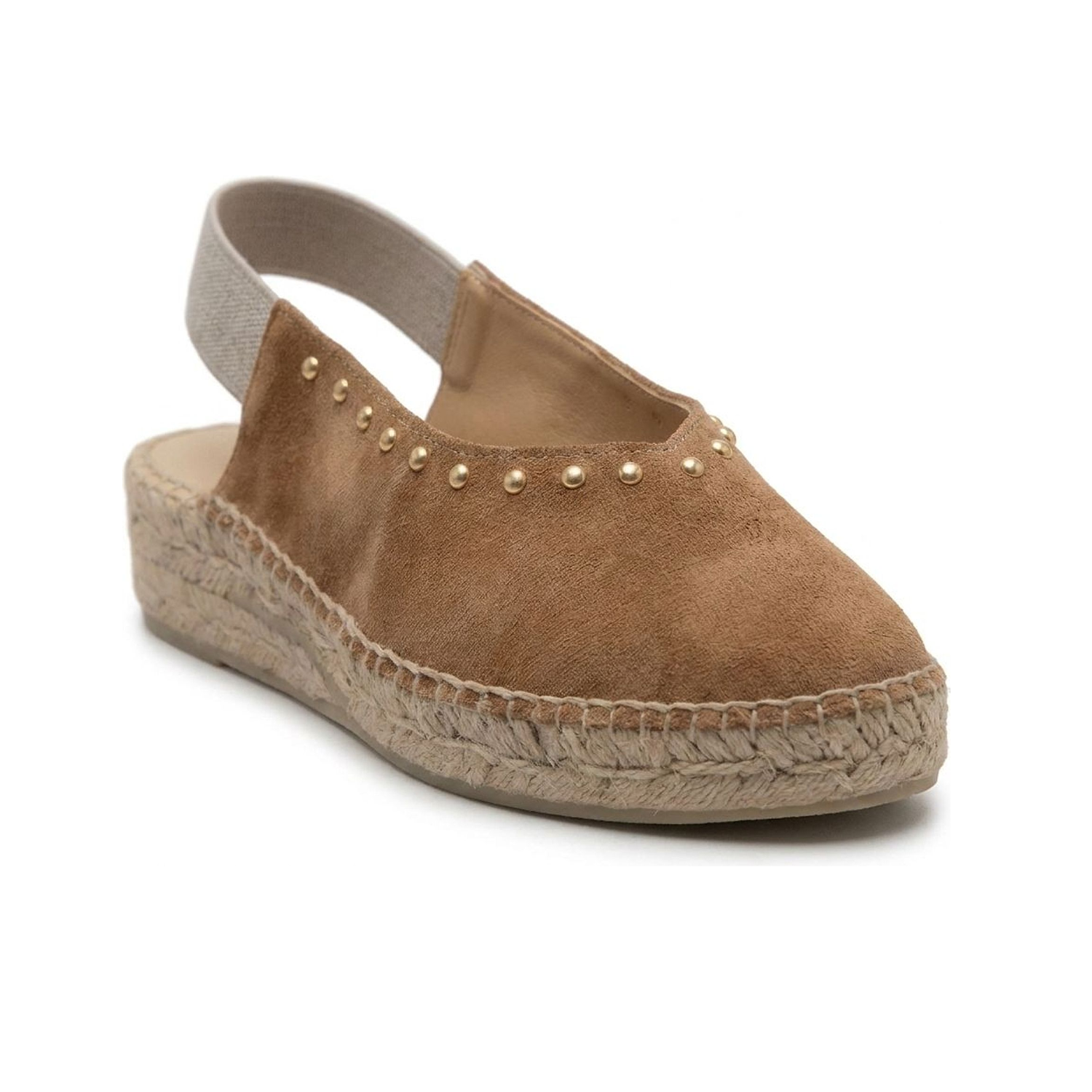 Vayrac Suede Espadrille - Almond