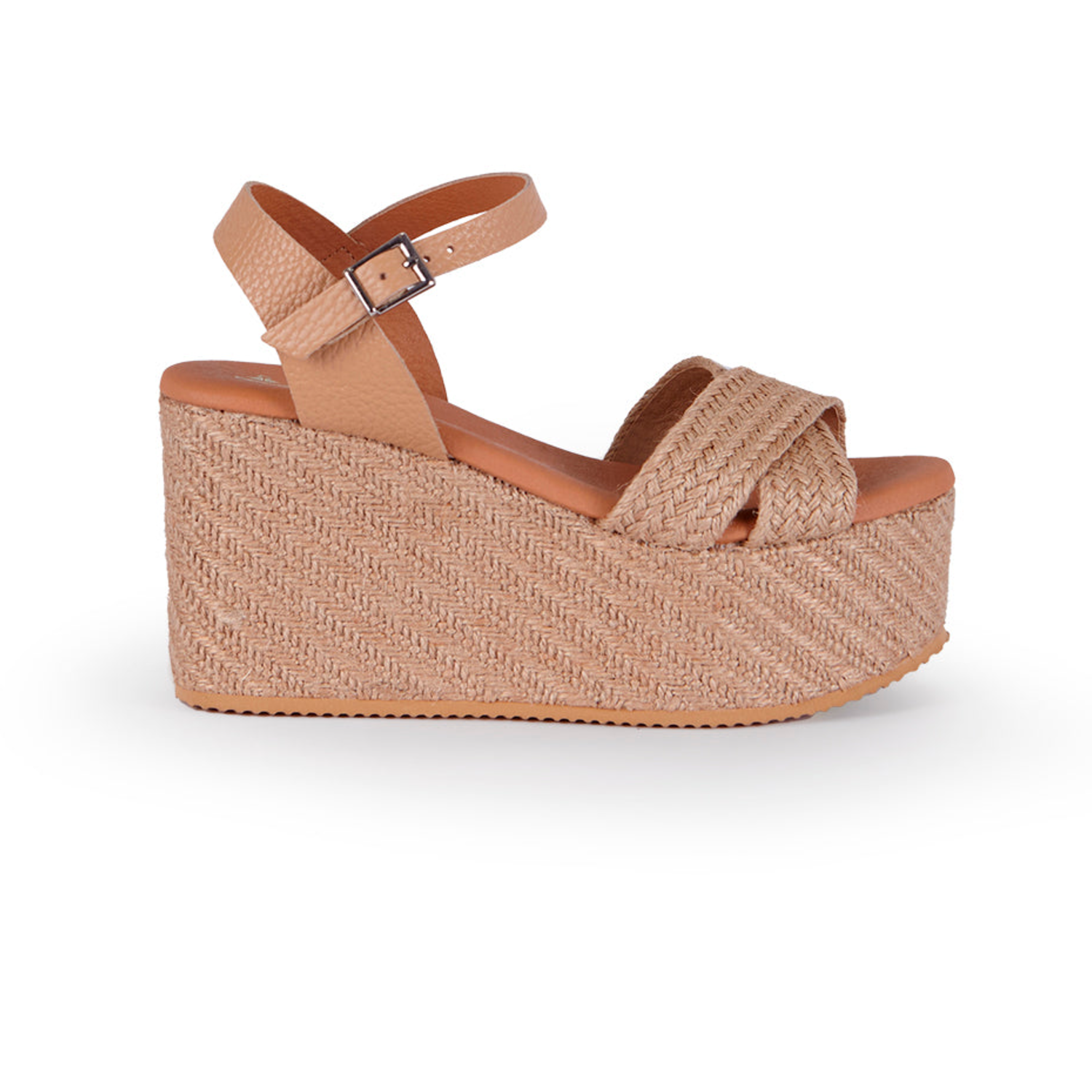 Walk on Air High Platform Natural Raffia