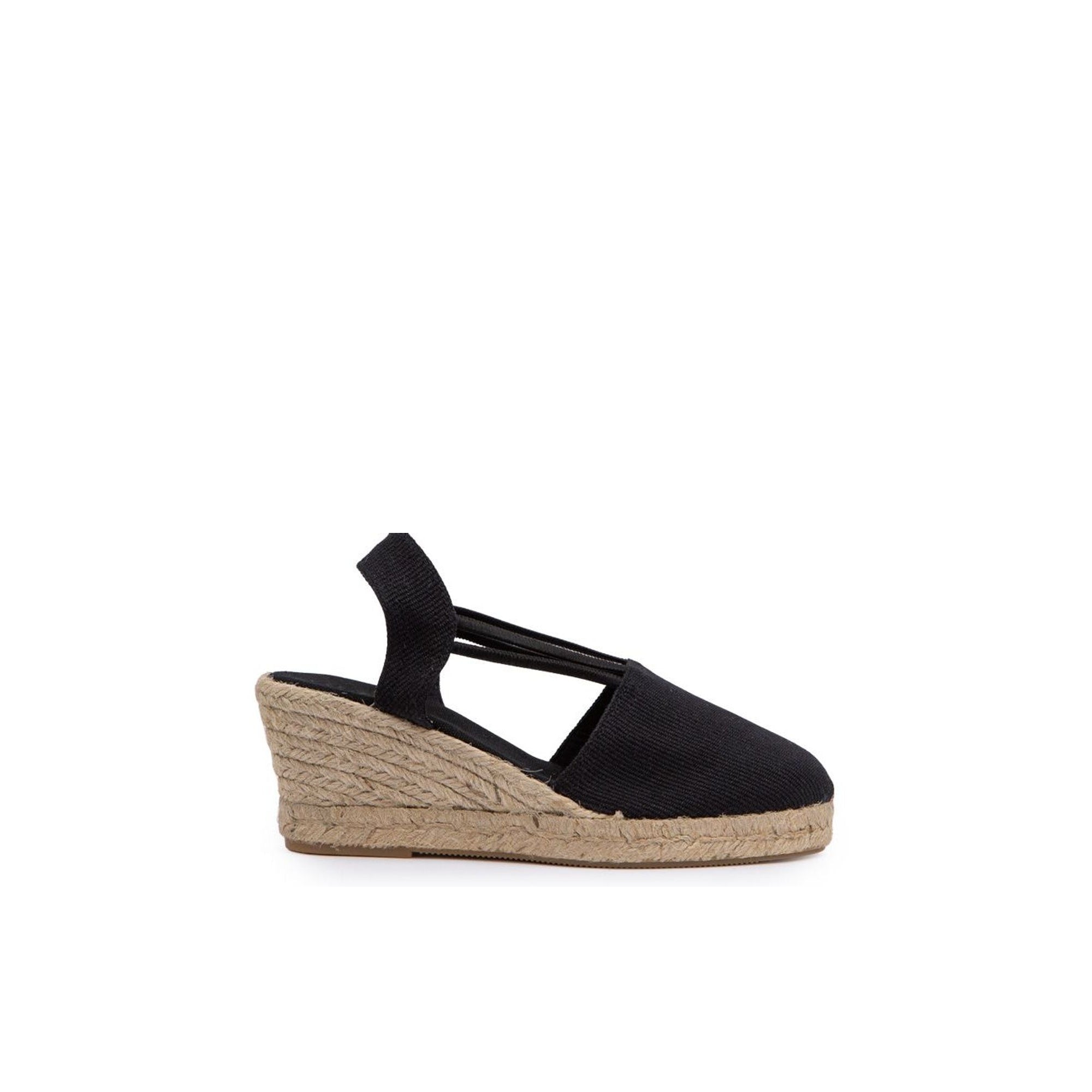 Barbate Black Medium  Espadrille