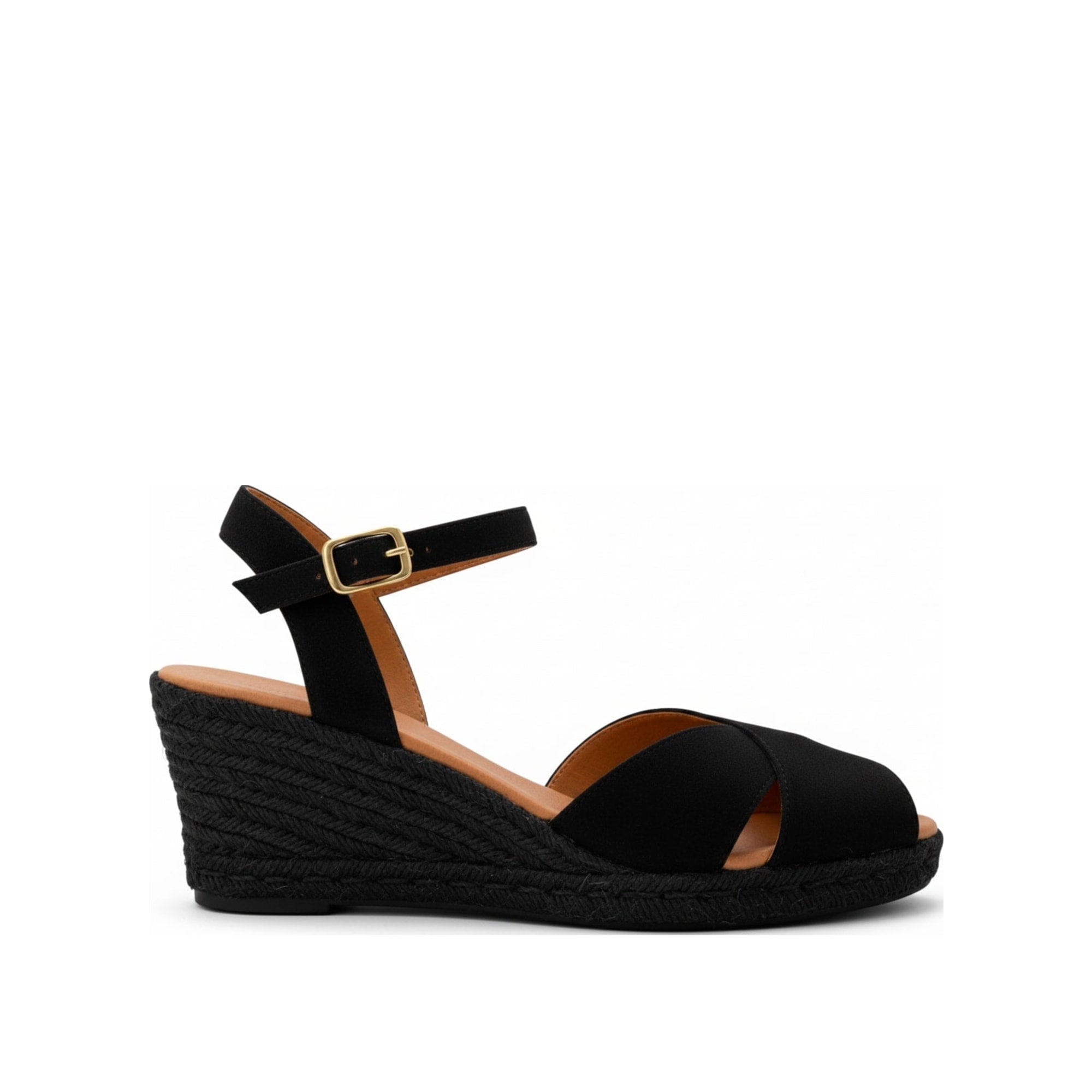 Jimena Mid Double Band All Black