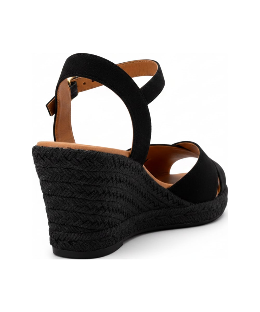 Jimena Mid Double Band All Black