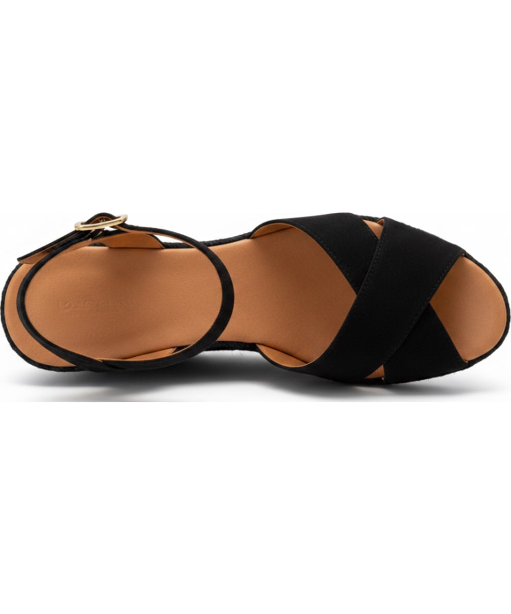 Jimena Mid Double Band All Black