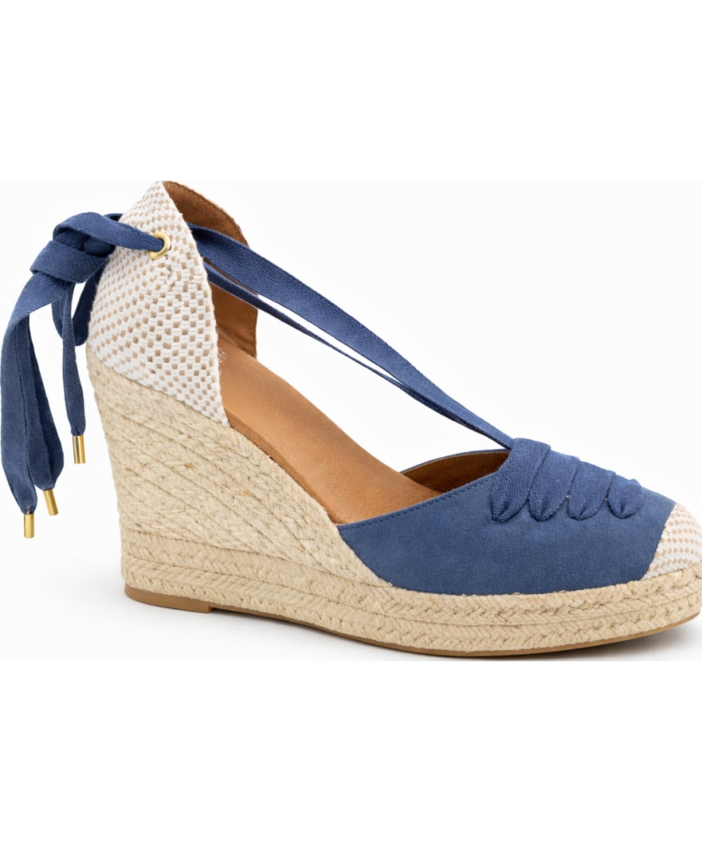 Jimena High Laces French Blue Laced