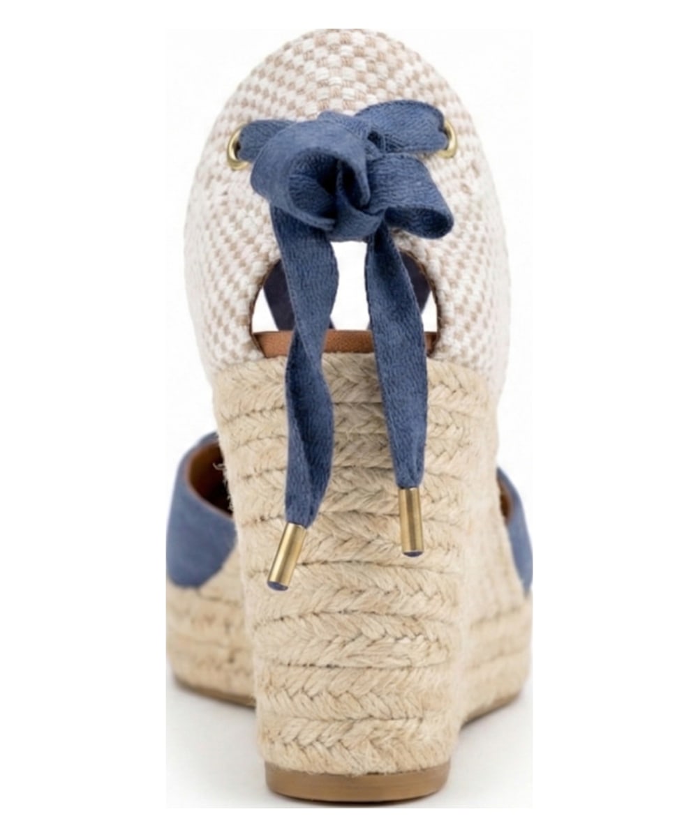 Jimena High Laces French Blue Laced