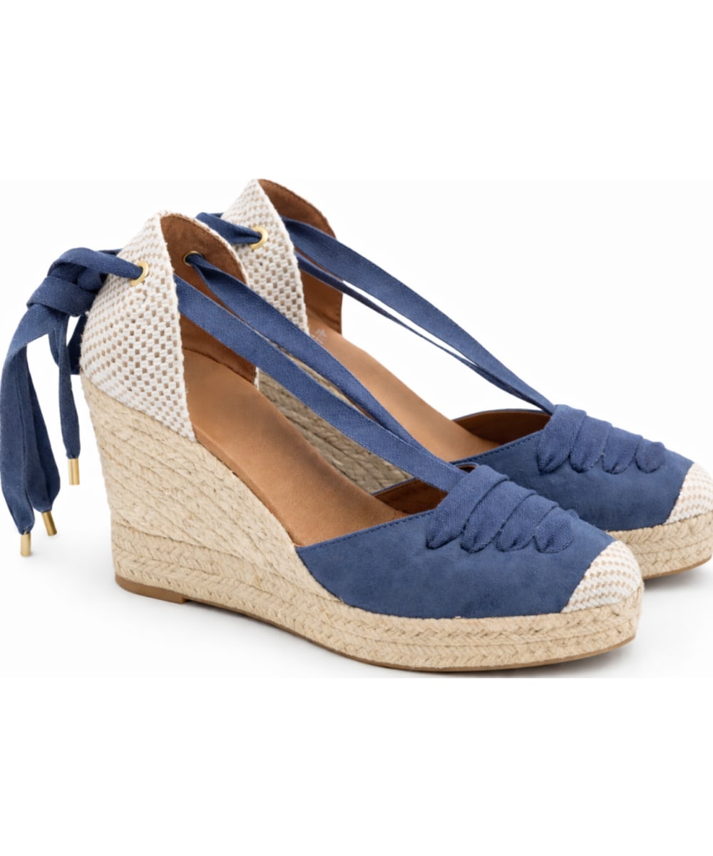 Jimena High Laces French Blue Laced