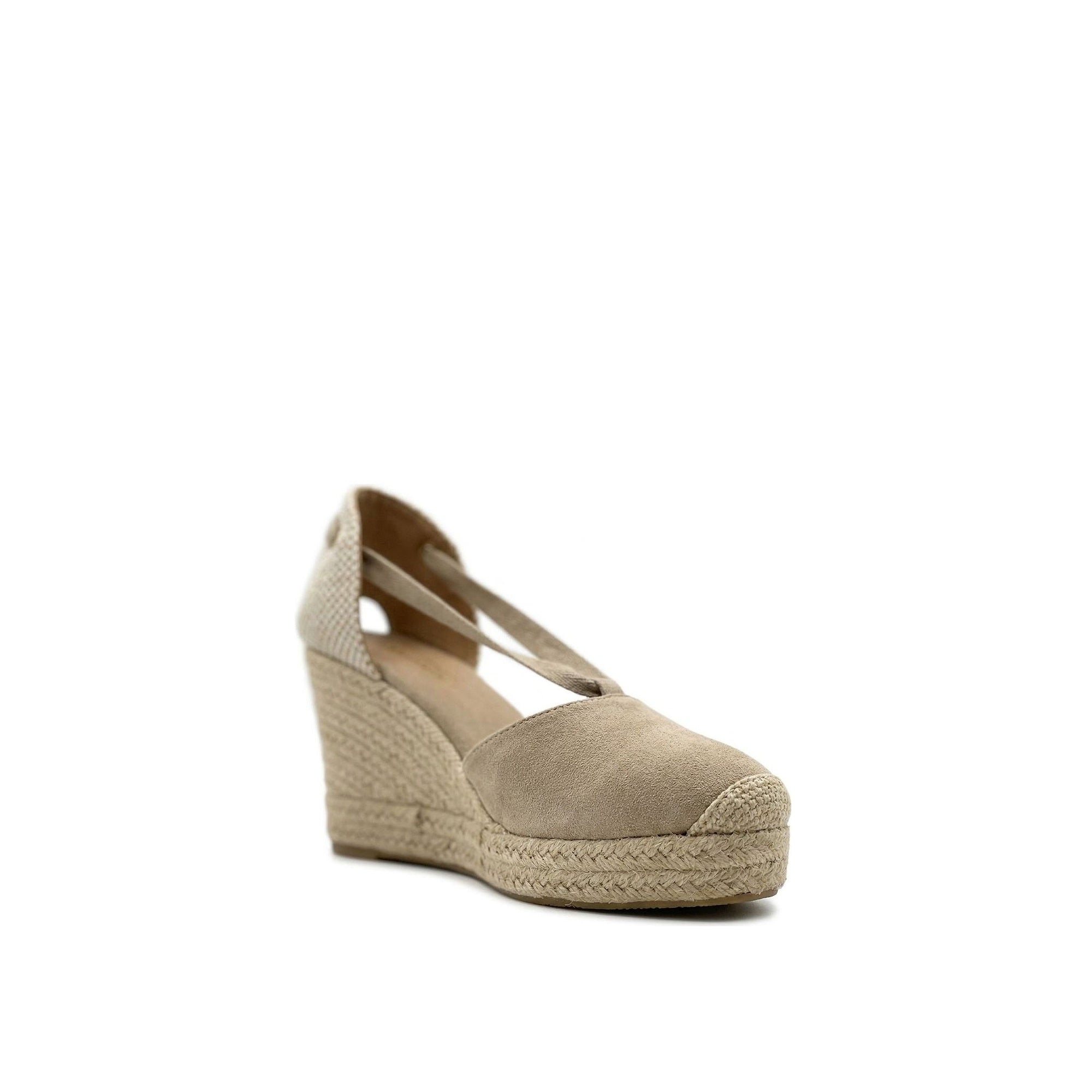 Jimena High Laces Taupe Lace-Up