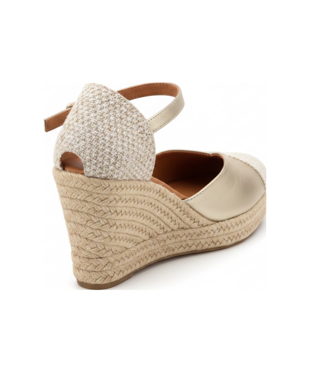 Jimena High Strap Gold-Woven