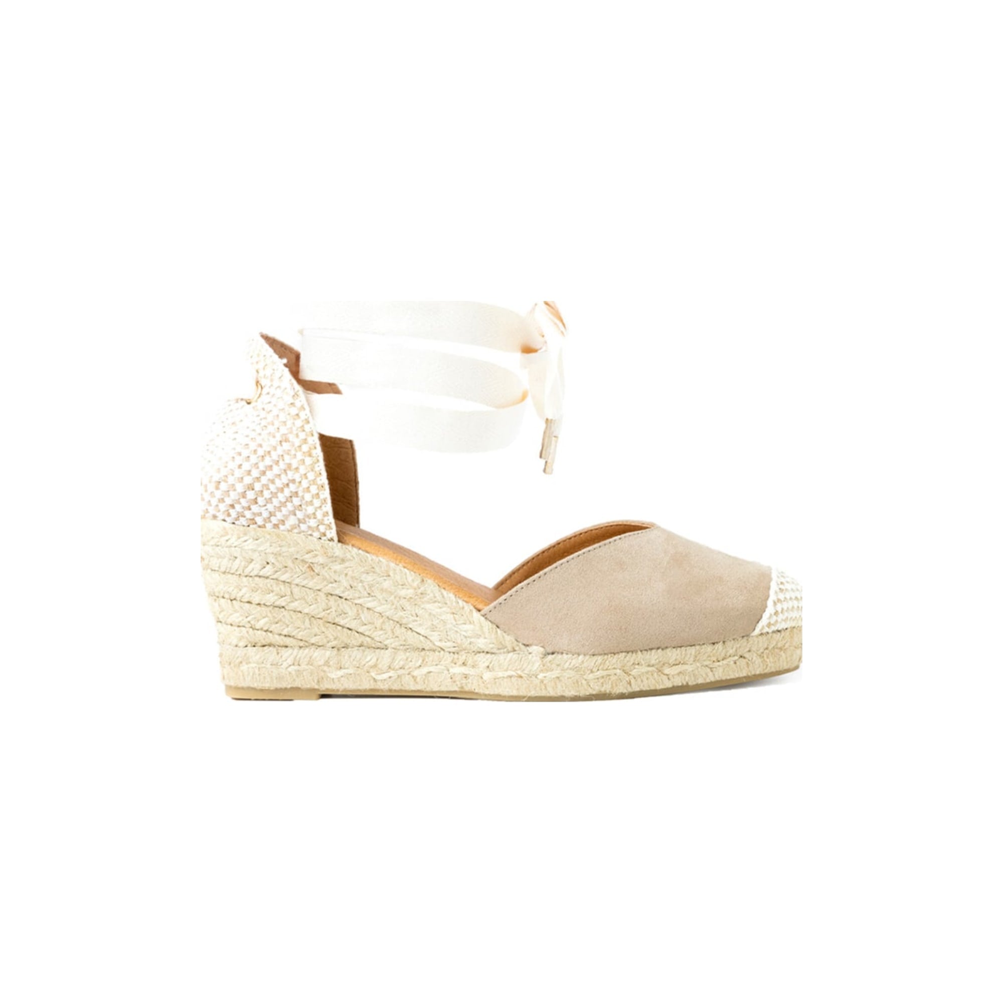 Jimena Mid Laces Taupe