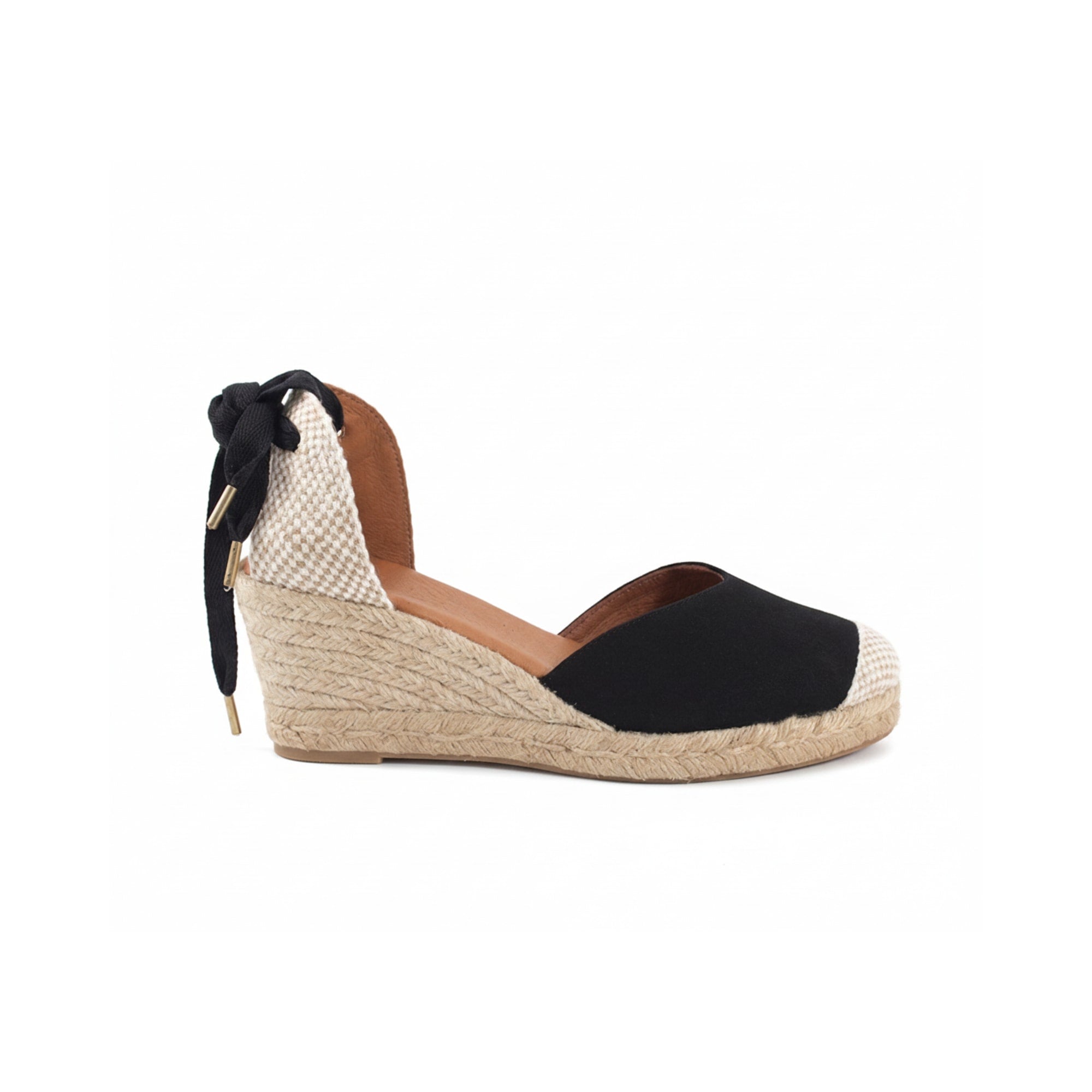 Jimena Mid Laces Black