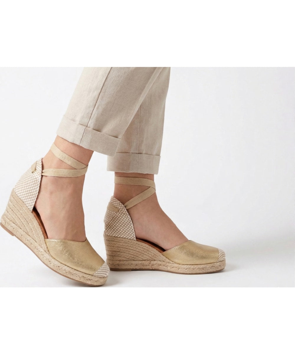 Jimena Mid Laces Gold