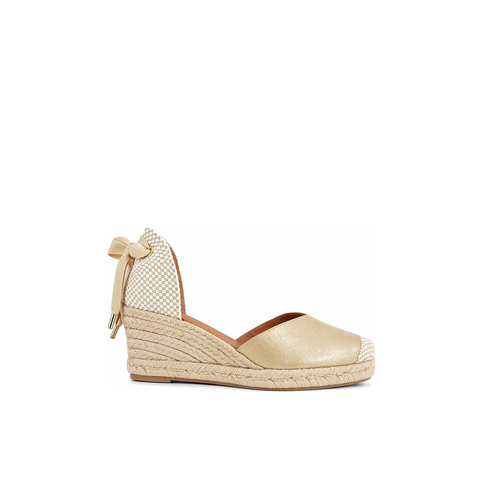 Jimena Mid Laces Champagne