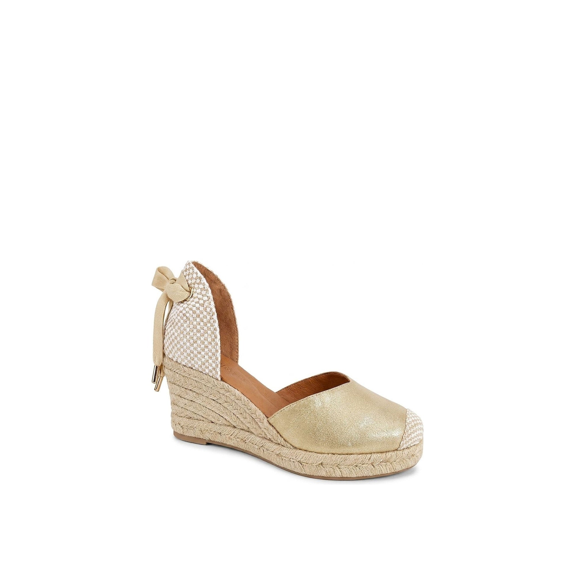 Jimena Mid Laces Champagne