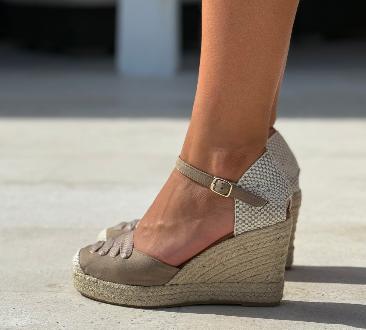 Jimena Camel High Strap