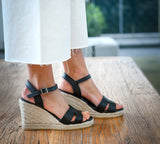 Martell Black High Wedge